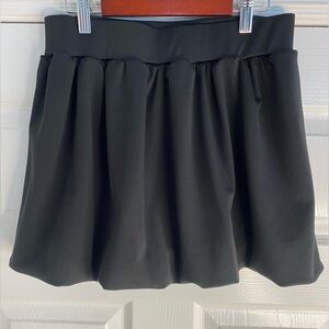 Danskin Flowy Skirt/Skort/Shorts Black Size Large Used 1x Excellent Condition